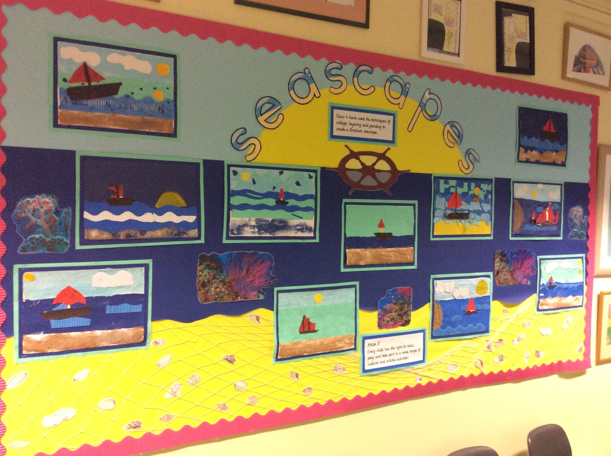 Spring 1 Week 5 – Seascape display – Class 4's Blog